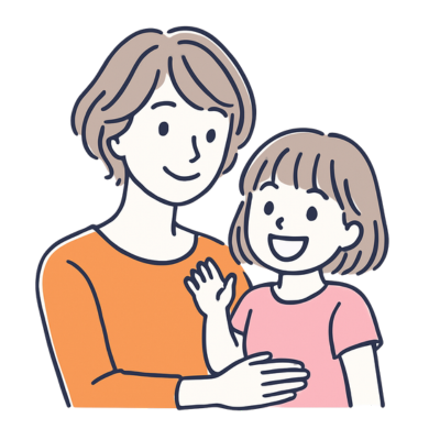 40代女性＋5歳娘